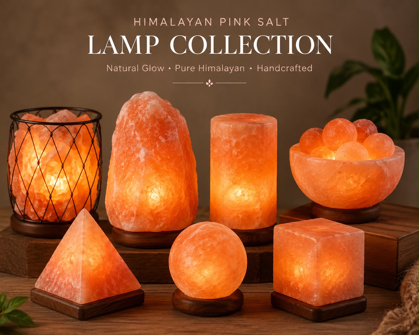 Himalayan Pink Salt Lamps