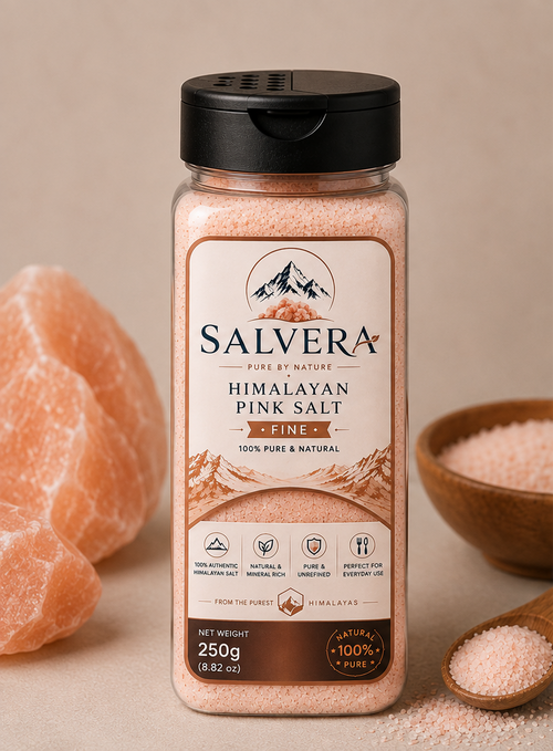 Fine Pink Salt Shaker Bottle