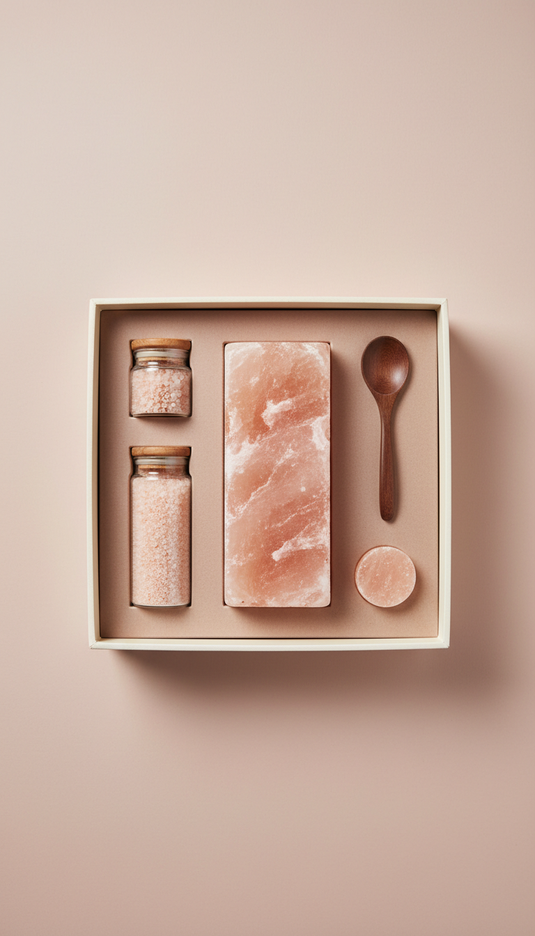 Himalayan Salt Gift Set in Custom Box