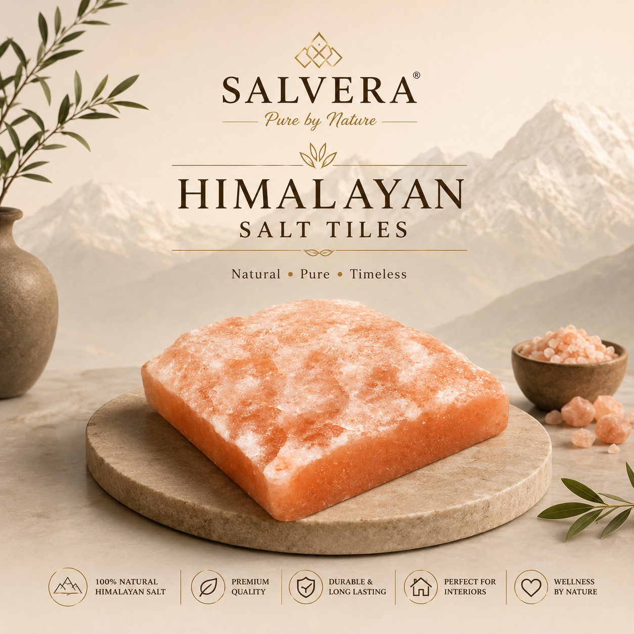 Himalayan Pink Salt Tiles